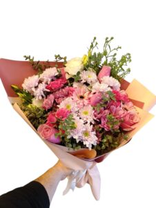 Pudra Zarafeti Pembe Buket