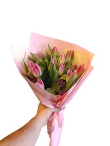 Pink Elegance Lale Buketi