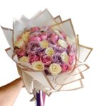 Pastel Rüya – Premium 41 Gül Buketi - 1