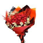 Kızıl Tutku 25li Gül Buketi - 1