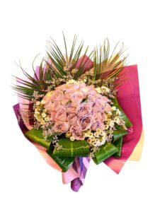 Royal Lila – Deluxe Gül Buketi