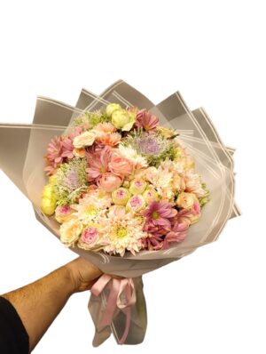 Pastel Garden Premium Buket