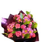 Berry Pink Premium Buket - 1