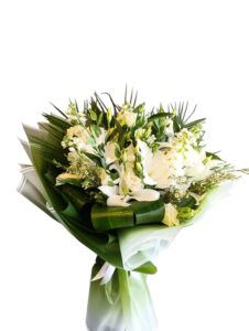 White Serenity Premium Buket