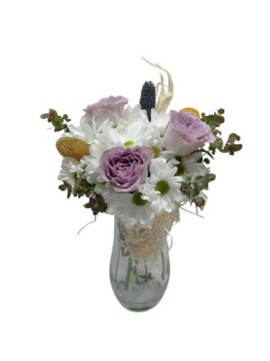 Lilac Daisy Papatya ve Güller