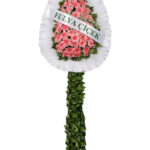 Pembe Gerbera Açılış ve Tebrik Çelengi - 1