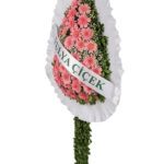 Pembe Gerbera Açılış ve Tebrik Çelengi - 2